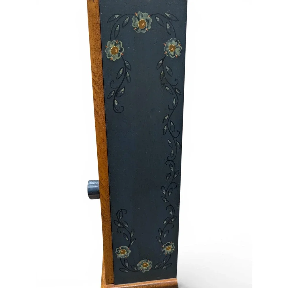 Cottagecore Handpainted Cabinet Coffee Station